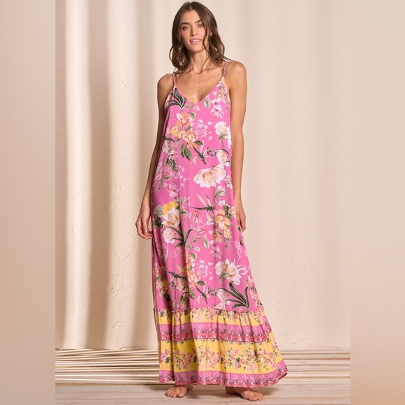 Anthropologie Maaji Botany Avery Maxi Dress Size Small NEW - Picture 4 of 16